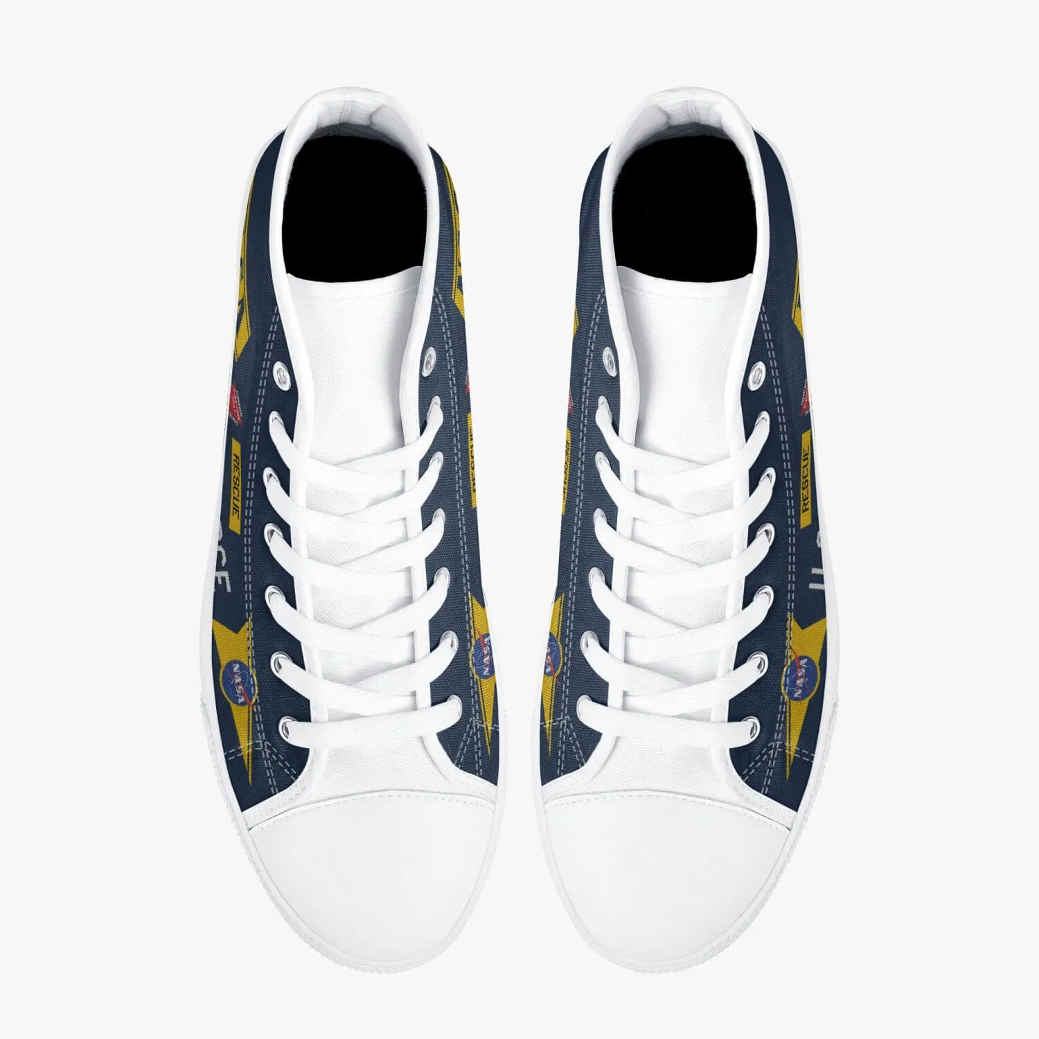 X-15 "56-6670" High Top Canvas Shoes